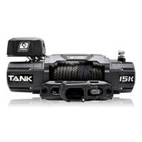 Thumbnail for Carbon Tank 15000lb 4x4 Winch Kit IP68 12V and Recovery Combo Deal - CW-TK15-COMBO2 2