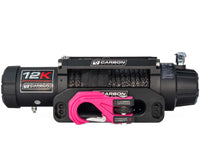 Thumbnail for Carbon 12K - 12000lb Winch With Pink Hook V3