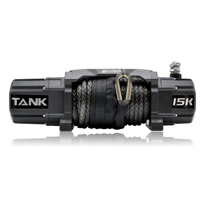 Load image into Gallery viewer, Carbon Tank 12000lb 4x4 Winch Kit IP68 12V and Recovery Combo Deal - CW-TK12-COMBO2 4

