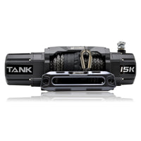 Thumbnail for Carbon Tank 15000lb 4x4 Winch Kit IP68 12V and Recovery Combo Deal - CW-TK15-COMBO2 7