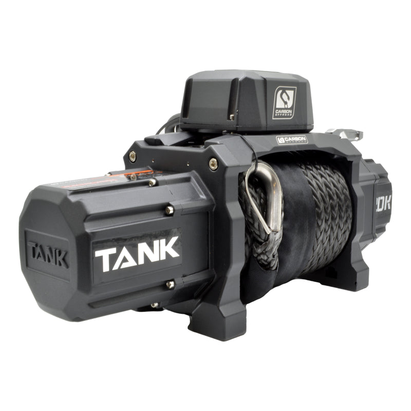 Load image into Gallery viewer, Carbon Tank 20000lb Truck Winch Kit IP68 24V - CW-TK20-24V 4
