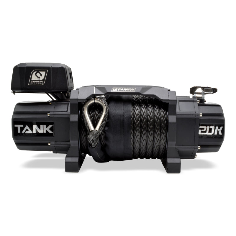 Load image into Gallery viewer, Carbon Tank 20000lb Truck Winch Kit IP68 12V - CW-TK20 7
