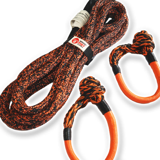 Carbon 4m 14000kg Bridle Rope and 2 x Soft Shackle Combo Deal - CW-COMBO-HT0054-MFSS 3