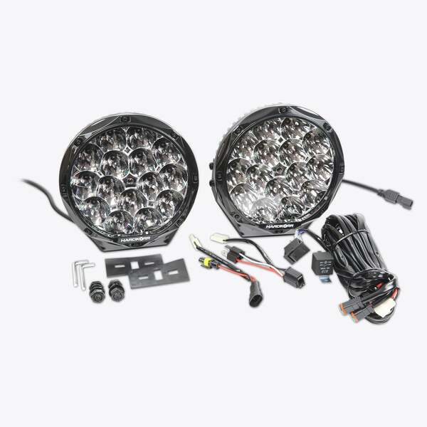 Load image into Gallery viewer, HARDKORR LIFESTYLE 8.5? LED DRIVING LIGHTS (PAIR W/HARNESS) - HKLS1100 3
