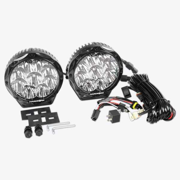 Load image into Gallery viewer, HARDKORR LIFESTYLE 7? LED DRIVING LIGHTS (PAIR W/HARNESS) - HKLS700 3

