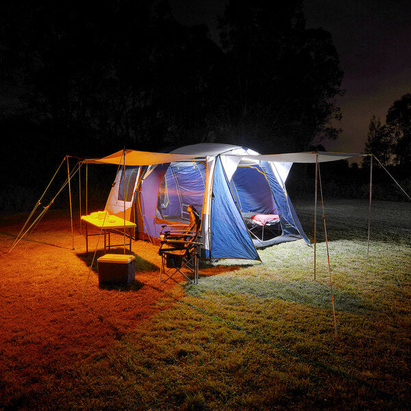 Load image into Gallery viewer, HARDKORR 2 BAR TRI-COLOUR LED CAMP LIGHT KIT - CAMPKITOW2D 4

