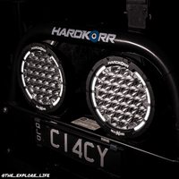 Thumbnail for HARDKORR BZR-X SERIES 9? LED DRIVING LIGHTS (PAIR W/HARNESS) - HKBZRX215 4