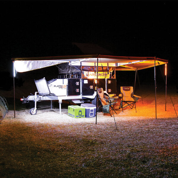 Load image into Gallery viewer, HARDKORR 4 BAR TRI-COLOUR LED CAMP LIGHT KIT - CAMPKITOW4D 5
