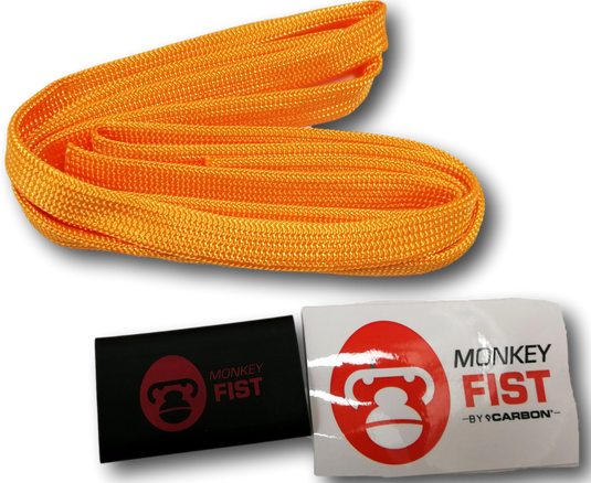 Carbon Winch Monkey Fist Coloured Rope Sheath - CWA-WRSHEATH_O 2