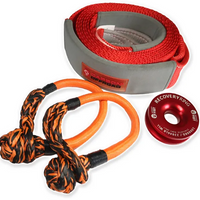 Thumbnail for Carbon 5m 12T Tree Trunk Protector, 2 x Soft Shackles, Recovery Ring Combo Deal - CW-COMBO-5MTTP-MFSS-RR10 14