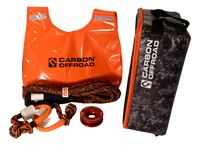 Thumbnail for Carbon Offroad Gear Cube Premium Winch Kit - Small - CW-GCSPWK 2