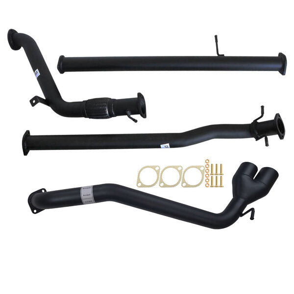 Load image into Gallery viewer, FORD RANGER PX 3.2L 9/2011 - 9/2016 3&quot; TURBO BACK CARBON OFFROAD EXHAUST PIPE ONLY SIDE EXIT TAILPIPE - FD240-POS 2
