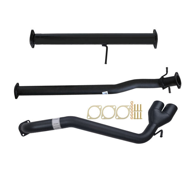 Load image into Gallery viewer, FORD RANGER PX 3.2L 10/2016&gt;3&quot; # DPF # BACK CARBON OFFROAD EXHAUST WITH PIPE ONLY SIDE EXIT TAILPIPE - FD254-POS 2

