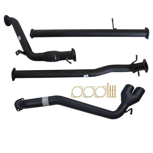 FORD RANGER PX 3.2L 9/2011 - 9/2016 3" TURBO BACK CARBON OFFROAD EXHAUST PIPE ONLY SIDE EXIT TAILPIPE - FD240-POS 3