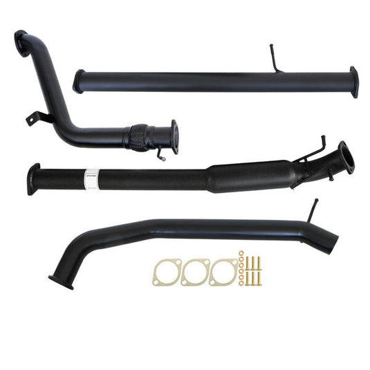 FORD RANGER PX 2.2L 9/2011 - 9/2016 3" TURBO BACK CARBON OFFROAD EXHAUST WITH HOTDOG NO CAT - FD242-HO 3