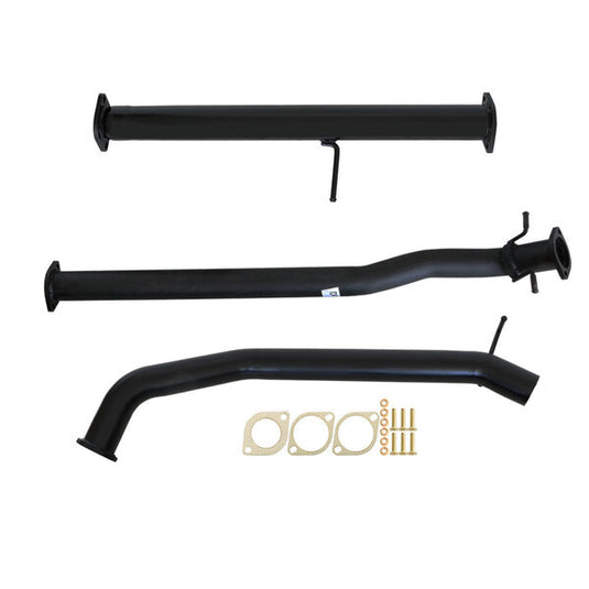 FORD RANGER PX 3.2L 10/2016>3" # DPF # BACK CARBON OFFROAD EXHAUST WITH PIPE ONLY