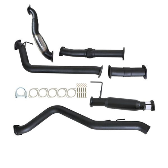 HOLDEN COLORADO RC 3.0L 4JJ1-TC 2008 - 2010 3" TURBO BACK CARBON OFFROAD EXHAUST WITH CAT & HOTDOG - GM234-HC 2