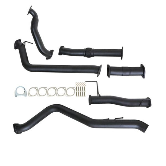 HOLDEN COLORADO RC 3.0L 4JJ1-TC 2008 - 2010 3" TURBO BACK CARBON OFFROAD EXHAUST WITH PIPE ONLY - GM234-PO 2