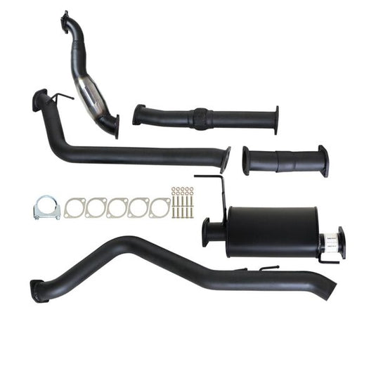 HOLDEN COLORADO RC 3.0L 4JJ1-TC 5/2010 - 5/2012 3" TURBO BACK CARBON OFFROAD EXHAUST WITH CAT & MUFFLER - GM235-MC 2