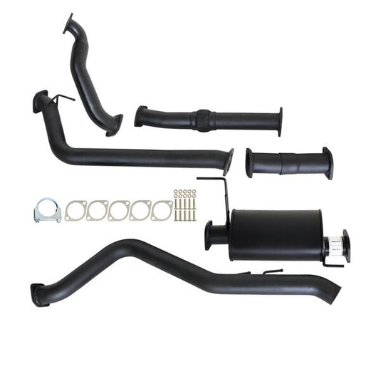 HOLDEN COLORADO RC 3.0L 4JJ1-TC 5/2010 - 5/2012 3" TURBO BACK CARBON OFFROAD EXHAUST WITH MUFFLER NO CAT - GM235-MO 2
