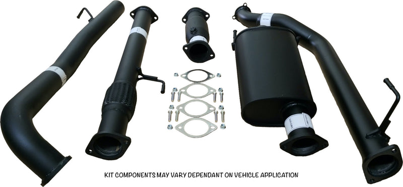 Load image into Gallery viewer, Fits Toyota LANDCRUISER 200 SERIES 4.5L 1VD-FTV 10/2015&gt;3&quot; # DPF BACK # CARBON OFFROAD EXHAUST WITH PIPE ONLY + Spare Muffler replacement section - TY260-PO_PLUS_MUFFLER 2
