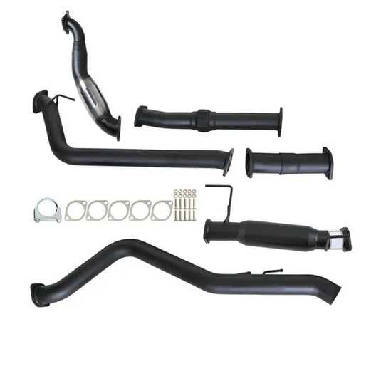 HOLDEN COLORADO RC 3.0L 4JJ1-TC 5/2010 - 5/2012 3" TURBO BACK CARBON OFFROAD EXHAUST WITH CAT & HOTDOG - GM235-HC 3