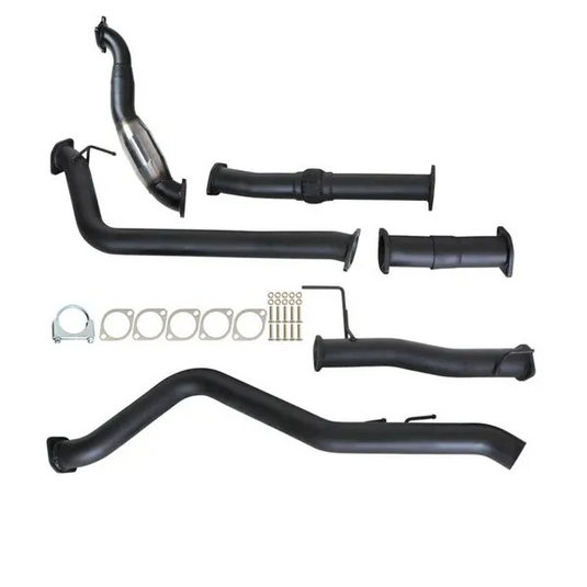 HOLDEN COLORADO RC 3.0L 4JJ1-TC 5/2010 - 5/2012 3" TURBO BACK CARBON OFFROAD EXHAUST WITH CAT NO MUFFLER - GM235-PC 3