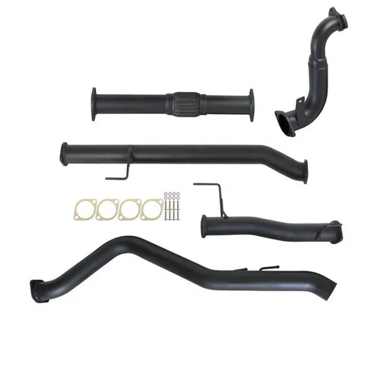 HOLDEN COLORADO RG 2.8L DURAMAX 6/2010 - 9/2016 3" TURBO BACK CARBON OFFROAD EXHAUST PIPE ONLY - GM237-PO 3