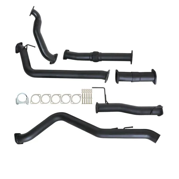 Load image into Gallery viewer, ISUZU D-MAX RC 3.0L 4JJ1-TC 5/2010 - 5/2012 3&quot; TURBO BACK CARBON OFFROAD EXHAUST WITH PIPE ONLY - IZ244-PO 3
