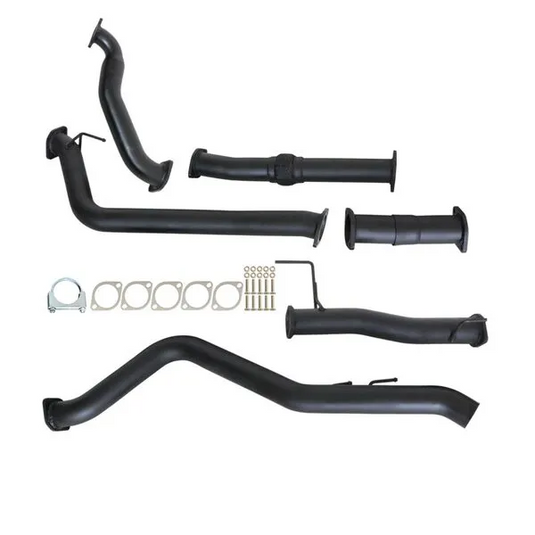 ISUZU D-MAX RC 3.0L 4JJ1-TC 5/2010 - 5/2012 3" TURBO BACK CARBON OFFROAD EXHAUST WITH PIPE ONLY - IZ244-PO 3