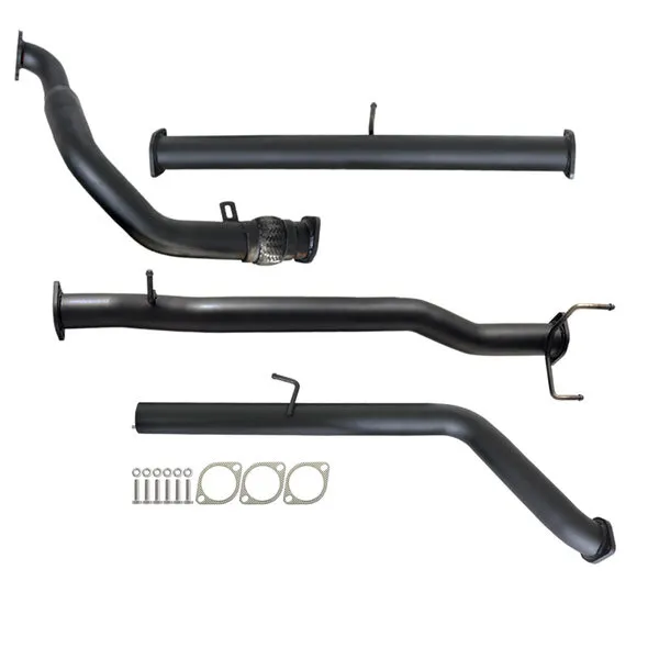 Load image into Gallery viewer, MAZDA BT-50 UN 2.5L &amp; 3.0L 07 - 11 MANUAL 3&quot; TURBO BACK CARBON OFFROAD EXHAUST PIPE ONLY - MZ247-PO 3
