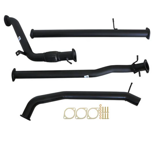 MAZDA BT-50 UP, UR 3.2L 2011 - 9/2016 3" TURBO BACK CARBON OFFROAD EXHAUST WITH PIPE ONLY - MZ248-PO 3
