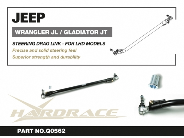 Load image into Gallery viewer, JEEP WRANGLER JL &#39;18-/ GLADIATOR JT &#39;19- STEERING DRAG LINK LHD - Q0562 10
