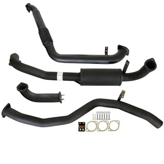 Fits Toyota LANDCRUISER 80 SERIES 4.2L 1HZ *DTS* 1990 -1998 3" TURBO BACK CARBON OFFROAD EXHAUST WITH MUFFLER - TY210-MO 2