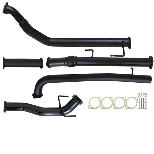 Fits Toyota HILUX KUN16/26 3L 1KD-FTV D4D 2005 - 9/2015 3" TURBO BACK CARBON OFFROAD EXHAUST WITH PIPE ONLY - TY233-PO 3