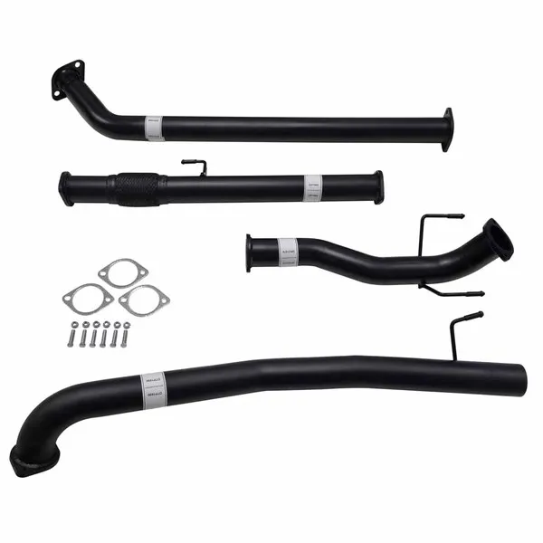 Load image into Gallery viewer, Fits Toyota HILUX GUN122/125R 2.4L 2GD-FTVTD 2017&gt;3&quot; #DPF# BACK CARBON OFFROAD EXHAUST WITH PIPE ONLY - TY257-PO 3
