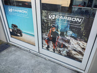 Thumbnail for Carbon Offroad Vinyl Window Sticker See through one way 800x800mm BEACH - CW-VWS-08-BE 3