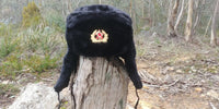Thumbnail for Carbon Offroad Ruski Russian Winter Hat - Genuine RUSSIAN - CW-RH_B58 1
