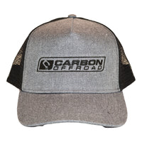 Thumbnail for Carbon Offroad Trucker Cap Hat Grey - CW-HATG 1