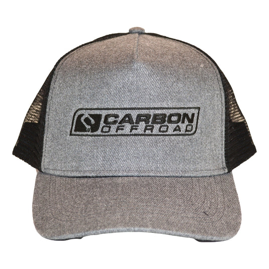 Carbon Offroad Trucker Cap Hat Grey - CW-HATG 1