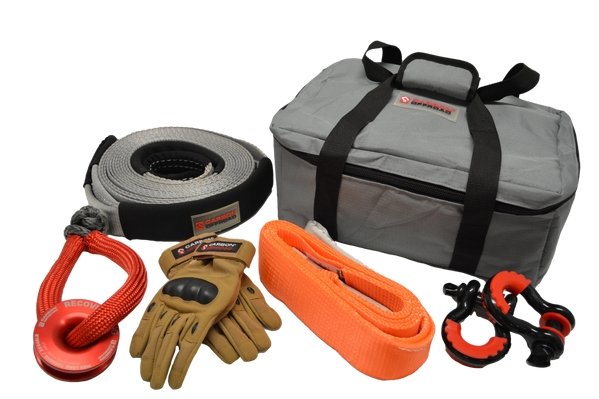 Load image into Gallery viewer, Carbon Scout Pro 12K Winch and Recovery Kit Combo - CW-XD12-COMBO7 17
