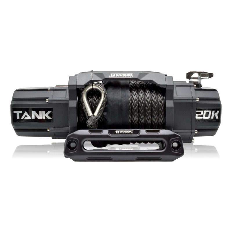 Load image into Gallery viewer, Carbon Tank 20000lb Truck Winch Kit IP68 12V - CW-TK20 1
