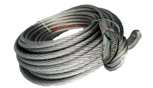 Carbon Winch 17000lb replacement steel cable - CW-17SC 1