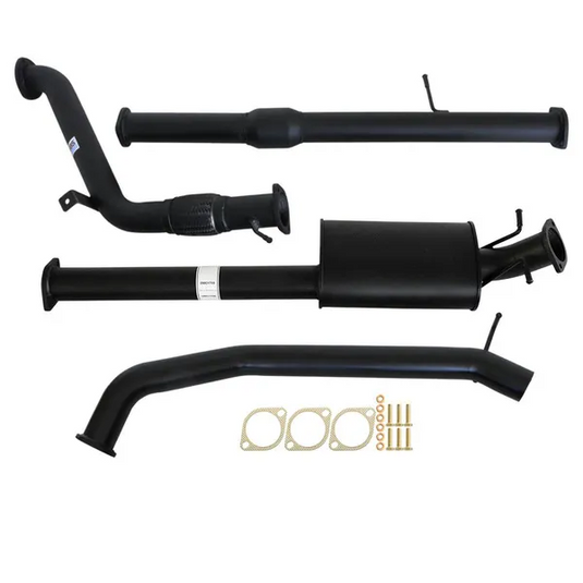 FORD RANGER PX 3.2L 9/2011 - 9/2016 3" TURBO BACK CARBON OFFROAD EXHAUST WITH CAT & MUFFLER - FD240-MC 1