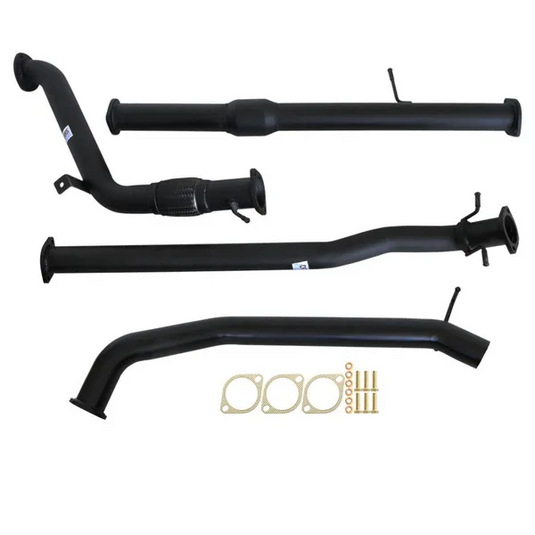 FORD RANGER PX 3.2L 9/2011 - 9/2016 3" TURBO BACK CARBON OFFROAD EXHAUST WITH CAT & PIPE - FD240-PC 1