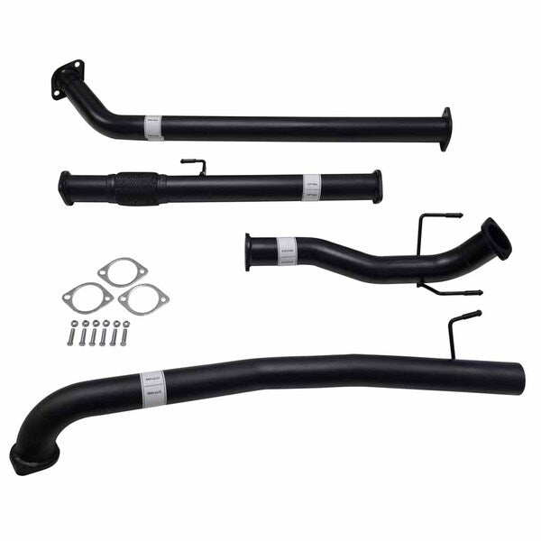 Load image into Gallery viewer, Fits Toyota HILUX GUN122/125R 2.4L 2GD-FTVTD 2017&gt;3&quot; #DPF# BACK CARBON OFFROAD EXHAUST WITH PIPE ONLY - TY257-PO 1
