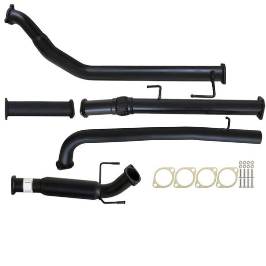 Fits Toyota HILUX KUN16/26 3L 1KD-FTV D4D 2005 - 9/2015 3" TURBO BACK CARBON OFFROAD EXHAUST WITH HOTDOG ONLY - TY233-HO 4