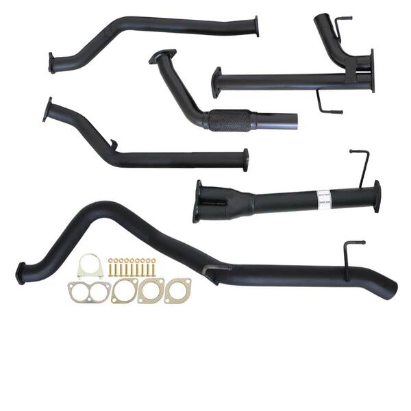 Load image into Gallery viewer, Fits Toyota LANDCRUISER 200 SERIES 4.5L 1VD-FTV 07 -10/2015 3&quot; TURBO BACK CARBON OFFROAD EXHAUST WITH PIPE ONLY - TY232-PO 4
