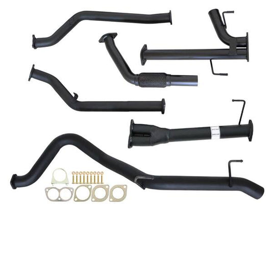 Fits Toyota LANDCRUISER 200 SERIES 4.5L 1VD-FTV 07 -10/2015 3" TURBO BACK CARBON OFFROAD EXHAUST WITH PIPE ONLY - TY232-PO 4