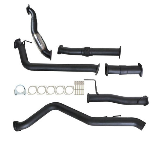 HOLDEN COLORADO RC 3.0L 4JJ1-TC 5/2010 - 5/2012 3" TURBO BACK CARBON OFFROAD EXHAUST WITH CAT NO MUFFLER - GM235-PC 1